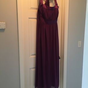 Elegant Purple Evening Gown
